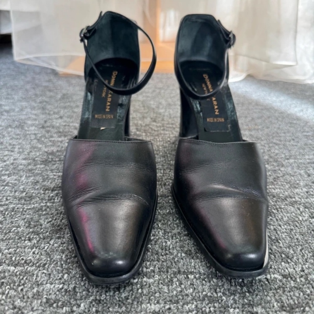 Donna Karan Elegant Black Heels